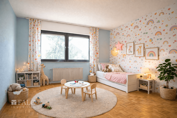 Kinderzimmer Virtuell eingerichtet 