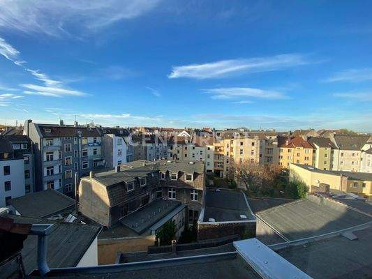 Blick vom Wohnzimmerfenster