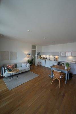 offene Küche im Wohnbereich