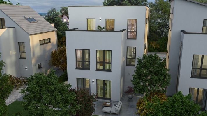 Townhouse 13 Flach Garten