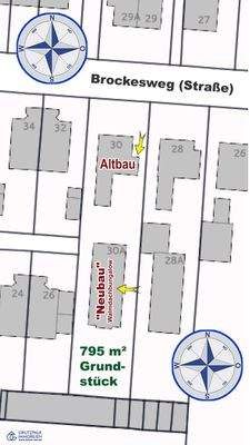 2 Häuser auf 795 m² Grundstück