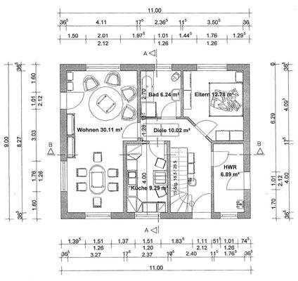 Grundriss Erdgeschoss