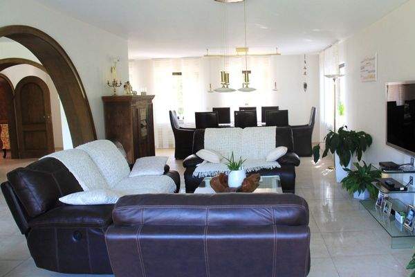 Wohnzimmer im Haupthaus