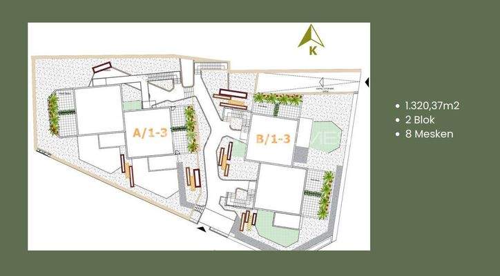 Flats Near Daily Amenities and Marina in Bodrum Turkey