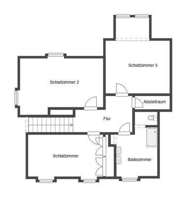 Grundriss Dachgeschoss