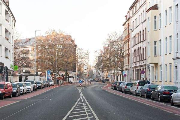 Blick in die Straße