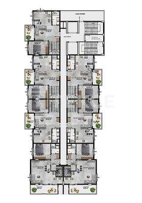 Chic Apartments in a Sought-After Area of Alanya Antalya