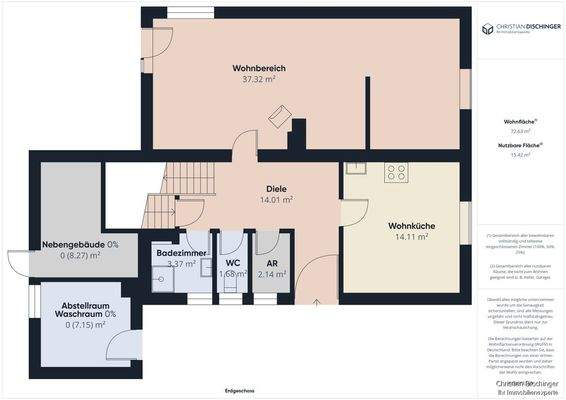 Grundriss Erdgeschoss