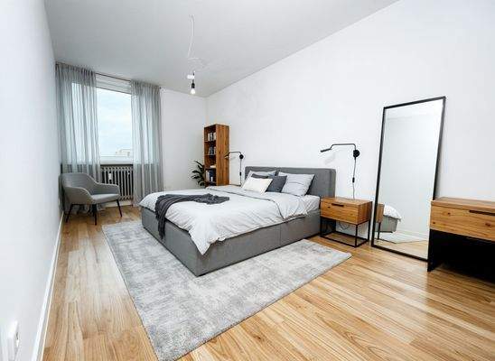 Schlafzimmer - (KI Staging)