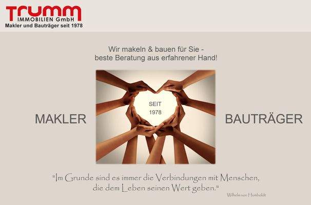 Makler &amp; Bauträger seit 1978