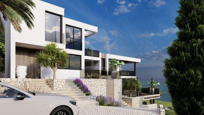 Private Oase mit Pool und Panoramablick