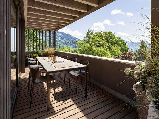 Weidenweg, Dornbirn-Aussicht-Whg 12