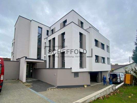 Einfahrt in Tiefgarage