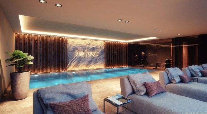 Unverbindliche Visualisierung: @the peak