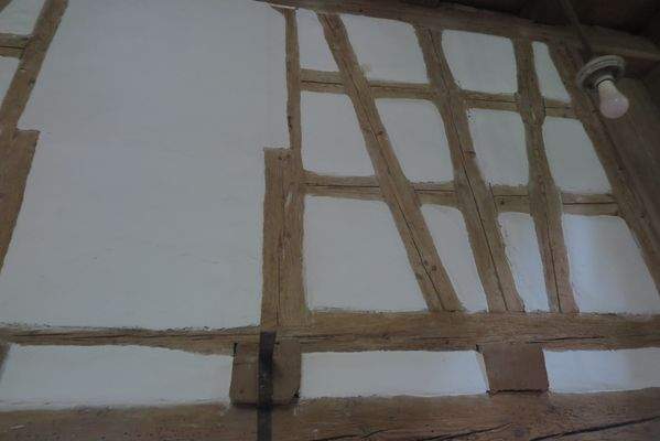 Freigelegte Balken