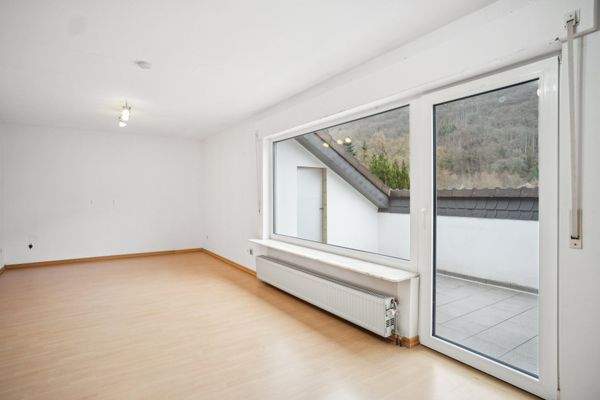 Wohnzimmer mit Loggia