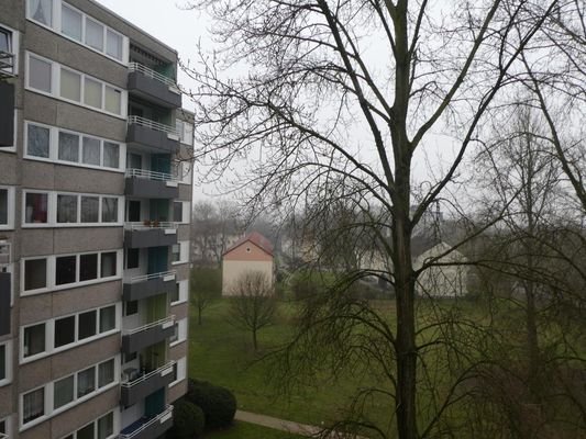 Blick vom Balkon