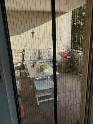 Blick auf den Balkon