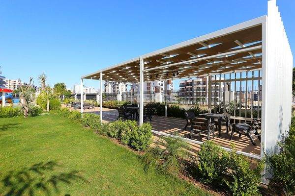 Apartments with Private Beach in a Complex in Antalya