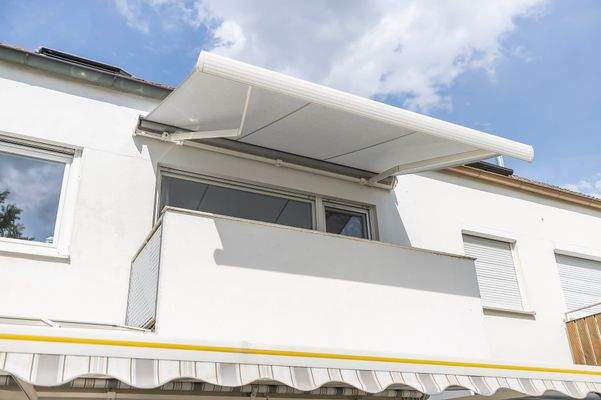 Balkon im 1. Obergeschoss in Süd-Ausrichtung