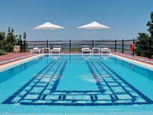 Kreta, Filippos: Villa mit Pool und atemberaubendem Blick zu verkaufen