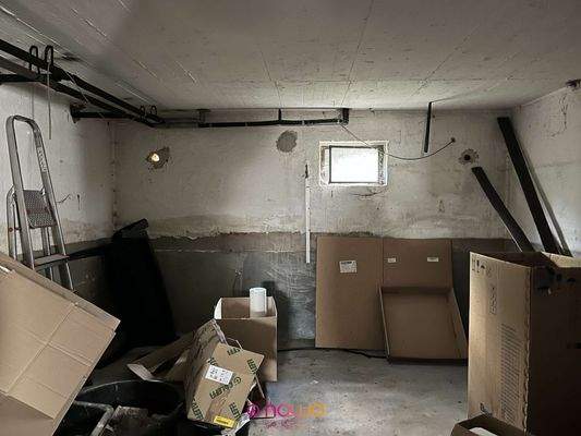 Abstellfläche finden Sie im Keller