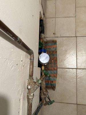 Hausanschluss Wasser