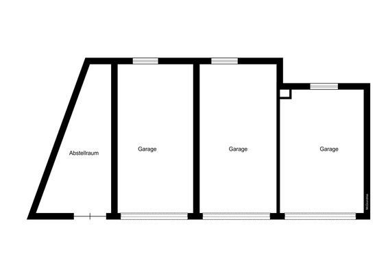 Grundriss Garage