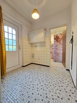Eingang Ferienwohnung/Büro