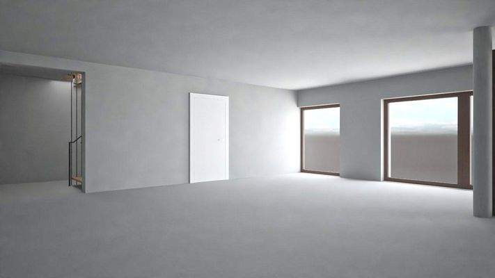 Wohn-/Essbereich Perspektive