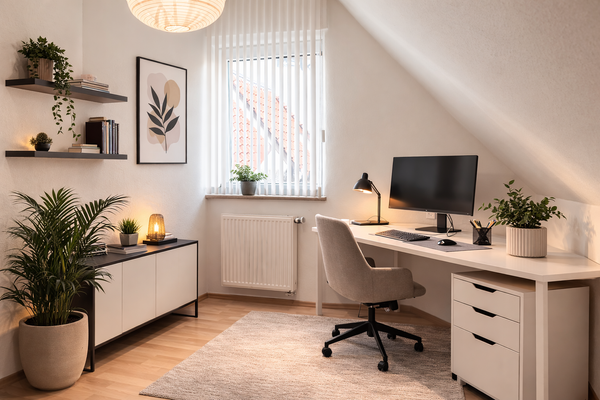 Büro (KI visualisiert)