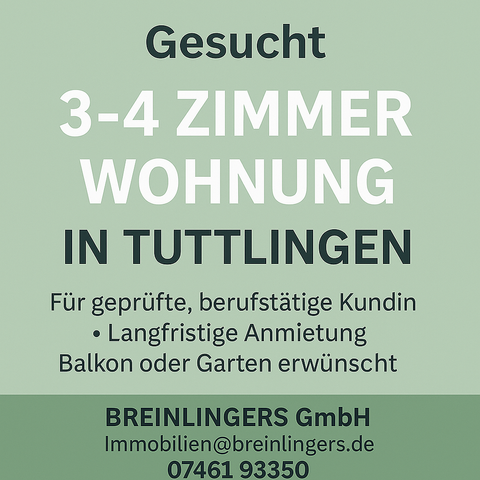 Tuttlingen Wohnungen, Tuttlingen Wohnung mieten