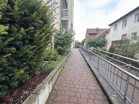 schwellenfreier Eingang