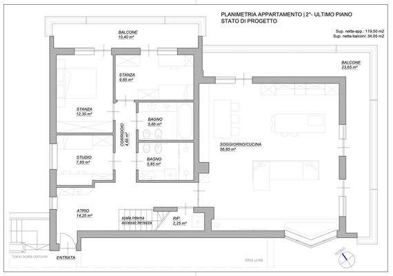 PLANIMETRIA APPARTAMENTO