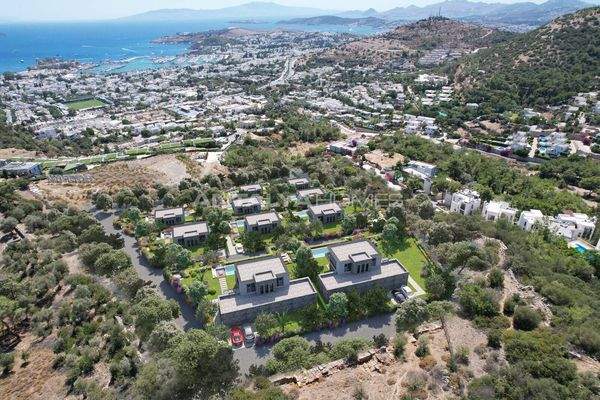 Houses with Bodrum Castle and Sea Views