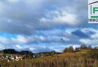 Blick von der Siedlung