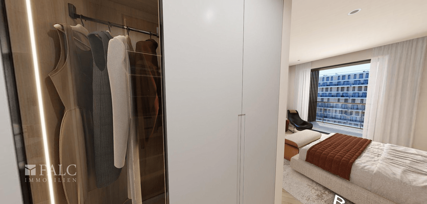 Begehbarer Kleiderschrank