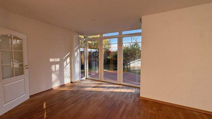 Essbereich im Wohnzimmer