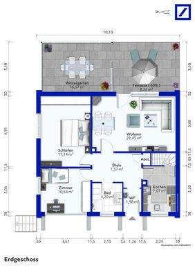 Grundriss Erdgeschoss