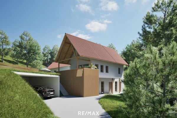 Visualisierung Zufahrt