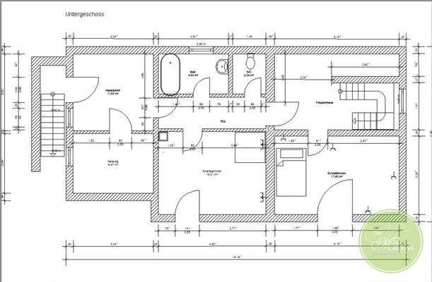 Grundriss Souterrain