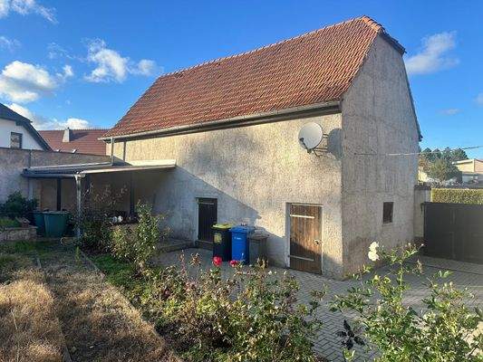 Gartenansicht Scheune