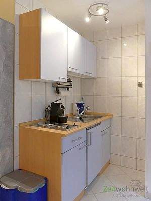 kleine Einbauküche