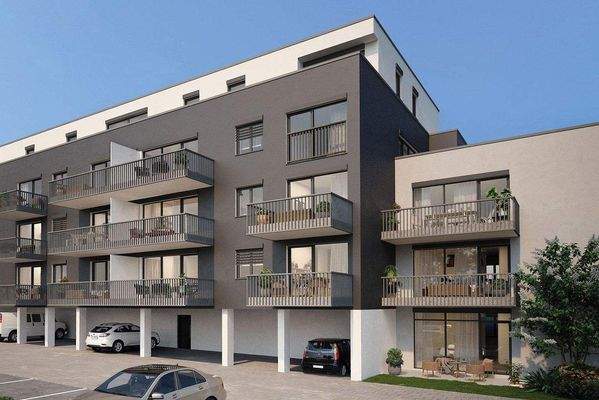 Terrassenwohnung in der City