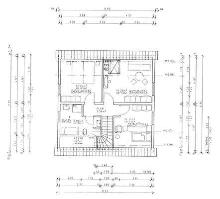Grundriss Obergeschoss