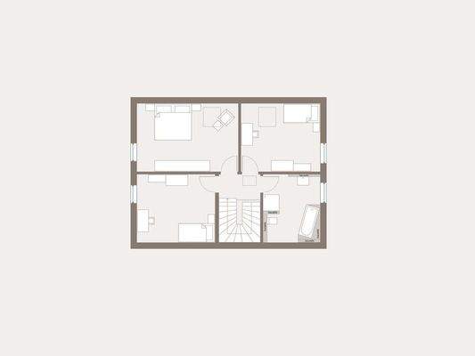 Grundriss Obergeschoss