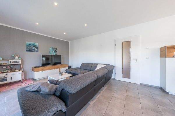 und die Fernsehecke sorgt bei schlechtem Wetter für gemütliche Abende