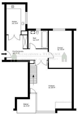 Grundriss 2. Obergeschoss