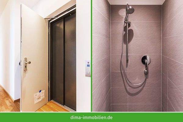 Aufzug | Dusche