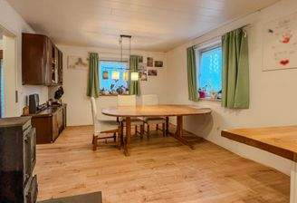 Essbereich - hier findet jedes Familienmitglied seinen Platz